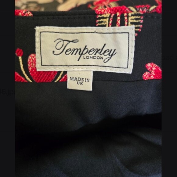 ORIGINAL Temperly London Jupiter Gown Sz 2/ 6 UK RRP £1070 SOLD OUT - Picture 3 of 6